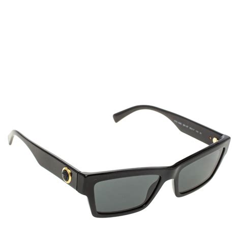 versace black medusa ares square cat eye sunglasses|Women's Designer and Luxury Sunglasses .